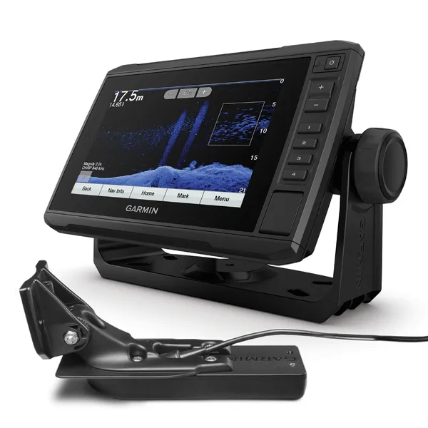Garmin ECHOMAP UHD 72cv 7" kartplotter med ekkolodd inkludert giver