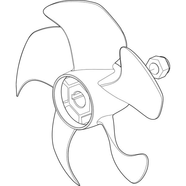 Quick propell til baugthruster D250L