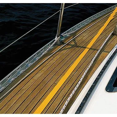 Dekksbånd i gult, 9m