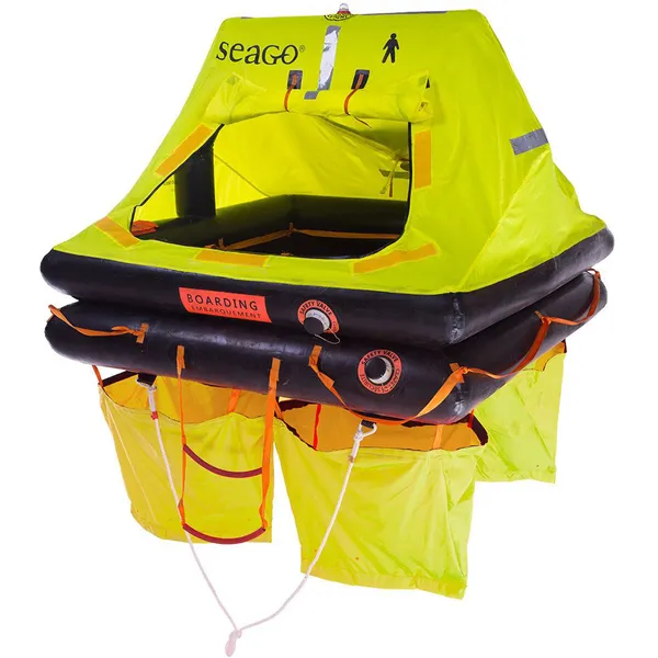 Seago Sea Cruiser ISO 9650-2 redningsflåte for 8 personer (Bag)