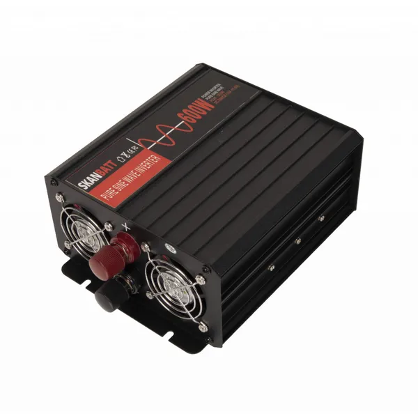 WPSW 600W ren sinus-inverter - 12Volt 