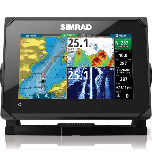 Simrad GO7 XSR kartplotter med ekkolodd