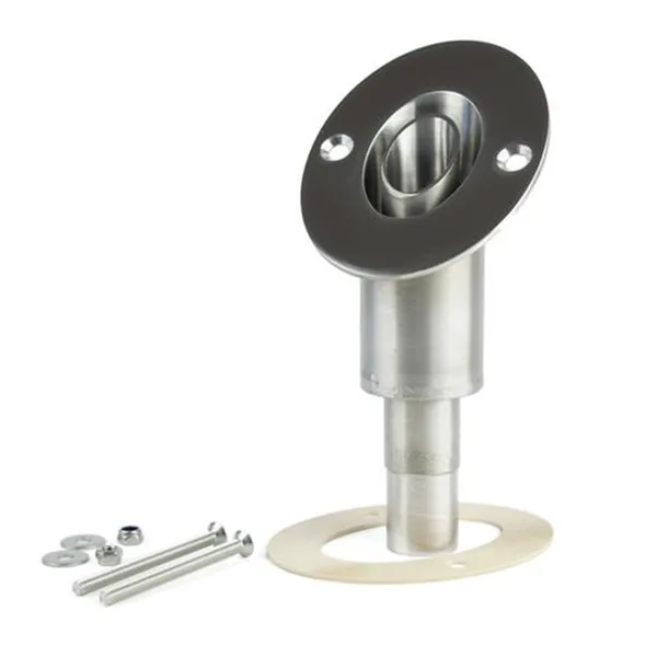 Autoterm Eksosgjennomføring 45° skrog, 24 mm