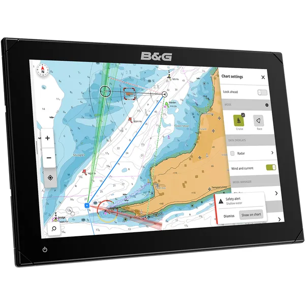 B&G Zeus S 12" kartplotter med seilfunksjoner