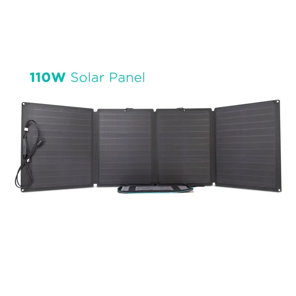 EcoFlow 110W sammenleggbart solcellepanel