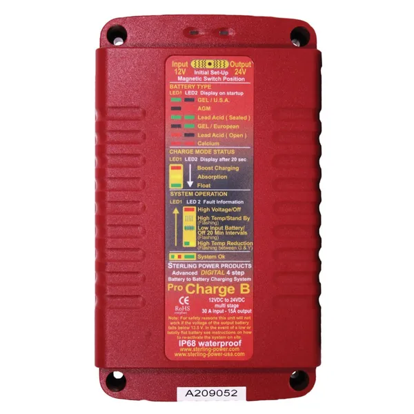 Sterling Power batteri til batteri lader