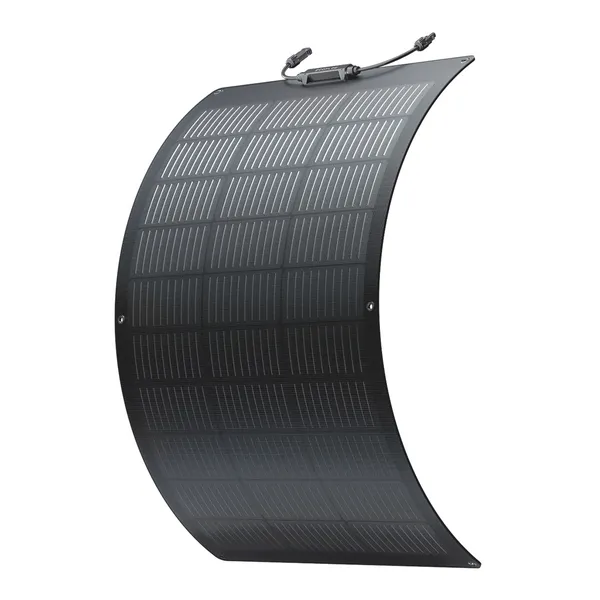 EcoFlow 100W fleksibelt solcellepanel