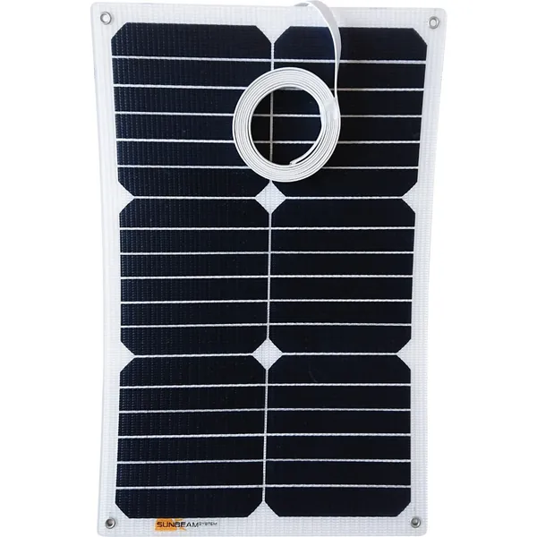 SUNBEAMsystem Tough 21W Flush solcellepanel