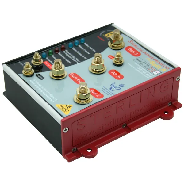Sterling ProSplit R 12V 120A ladeseparator for 3 batteribanker