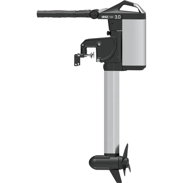 1852 3.0hk 12Volt / 1030Watt elektrisk påhengsmotor med kort stamme