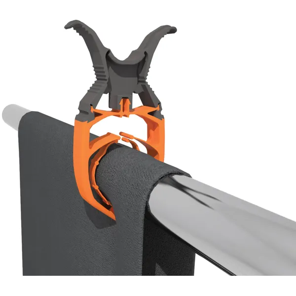 FIXCLIP klesklype med grep fra 5-32mm (2 pk)