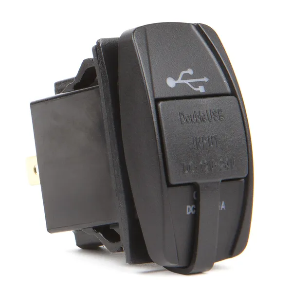 Osculati dobbelt USB-strømuttak 2,1A/1A