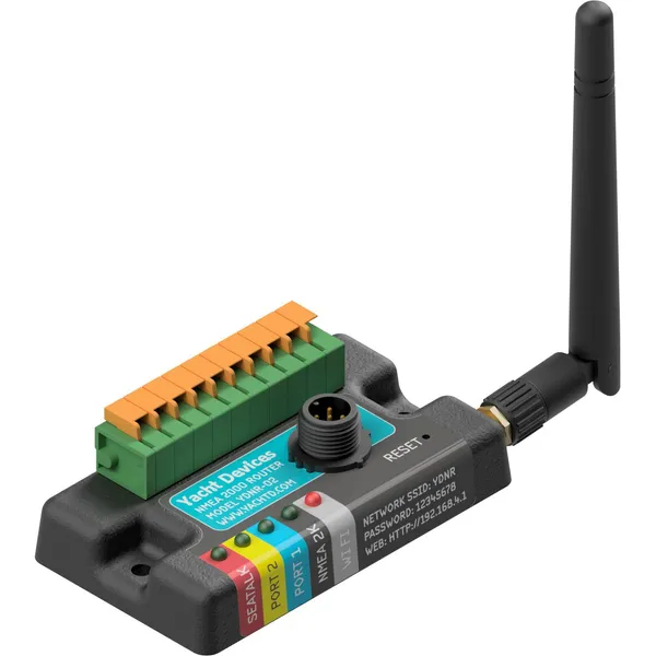 Yacht Devices YDNR-02 NMEA 2000 WiFi-router/gateway