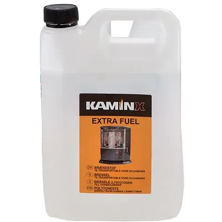 Kamin X brensel, 5 liter renset parafin