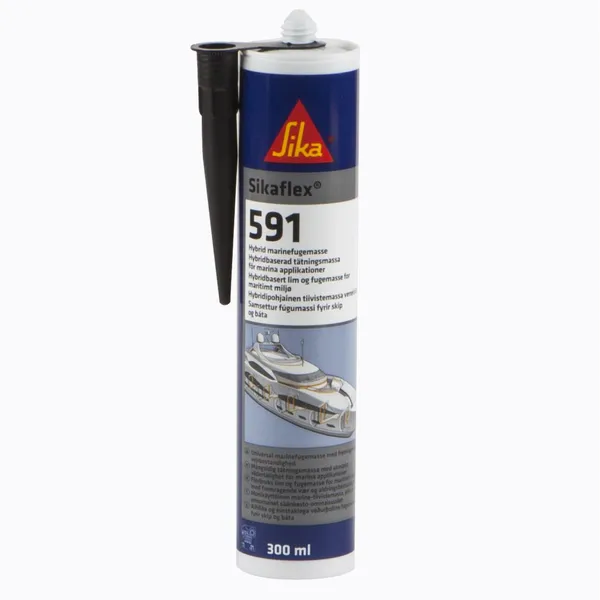 Sikaflex 591 300ml tetningsmasse (sort)
