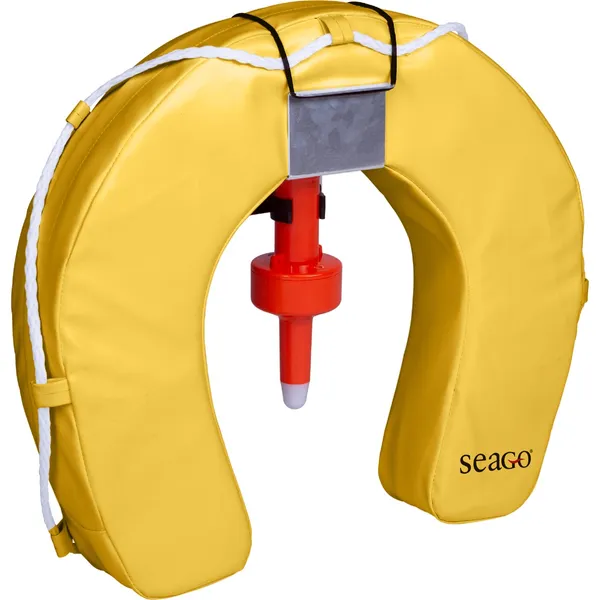 Seago gul hesteskobøye med lyssignal