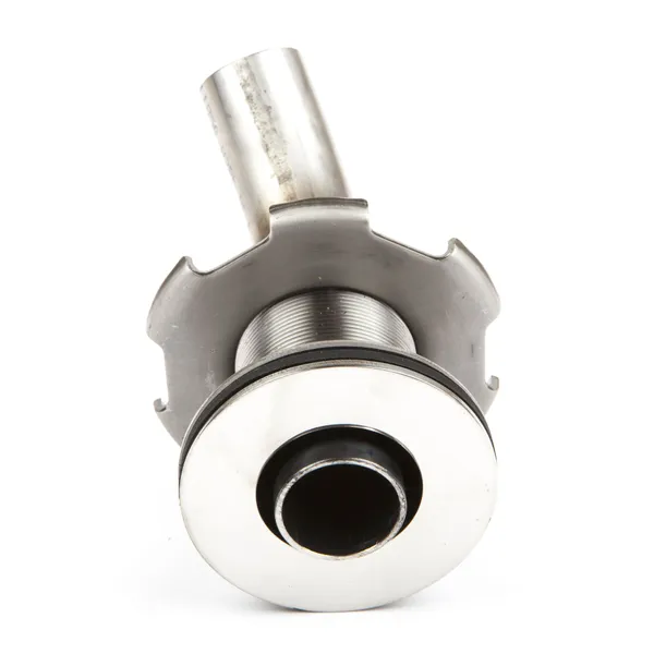 Eksosutløp 28mm, dobbel isolert, 45 grader