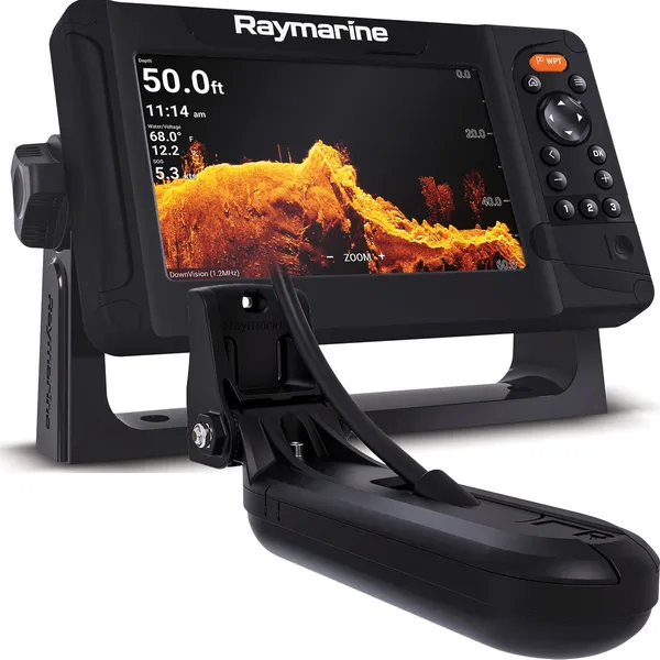Raymarine Element 7HV 7" kartplotter med ekkolodd inkl. giver