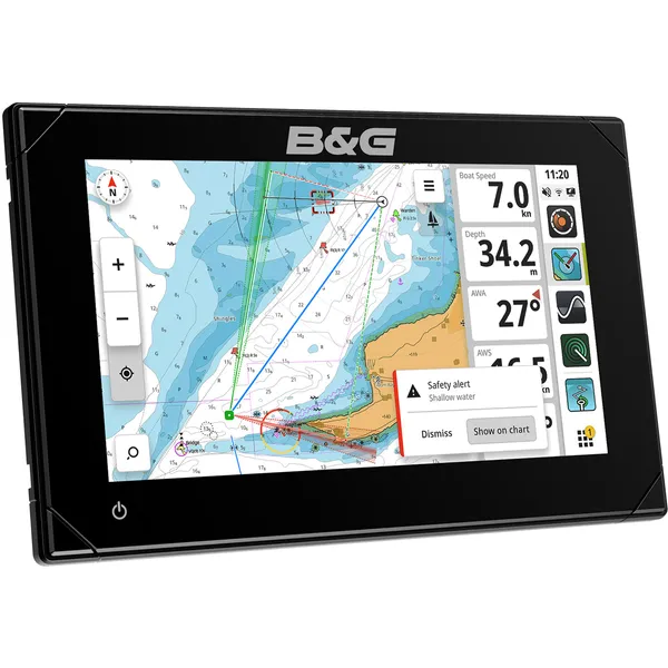 B&G Zeus S 7" kartplotter med seilfunksjoner