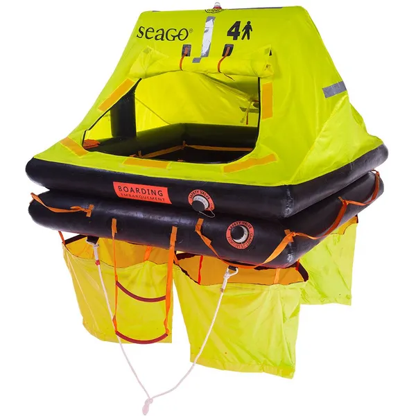 Seago Sea Cruiser ISO 9650-2 redningsflåte for 4 personer (Container)