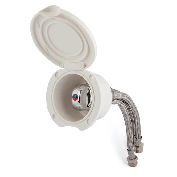 Plastimo Deck Shower blandebatteri (hvit)