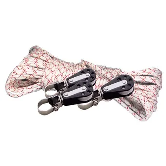 Pakke med rekkestøtteblokker og trekkeline 406T, 609T og 811T