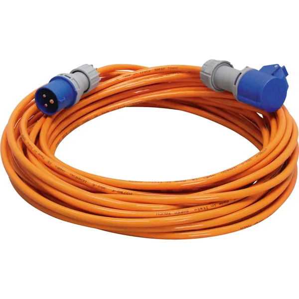 PUR 20m landstrømskabel, 3x2,5mm2, IP44