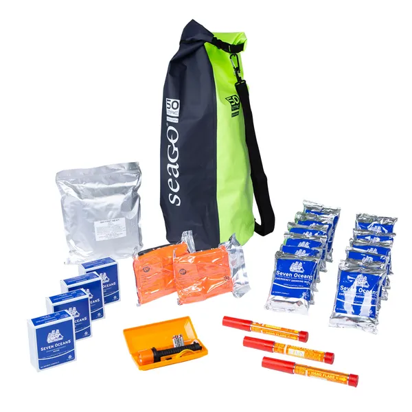 Grabbag for 6p redningsflåte etter 24t