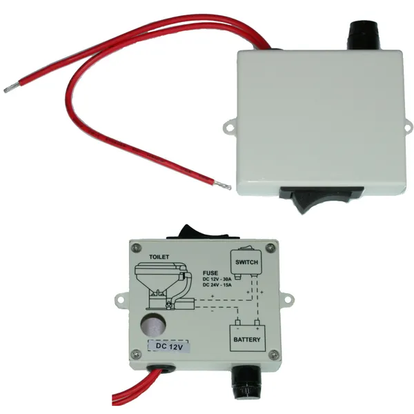 Bryter til elektrisk toalett