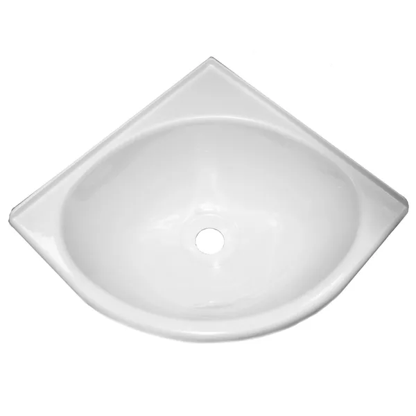 Vask i ABS-plast for hjørnemontering 280x280mm