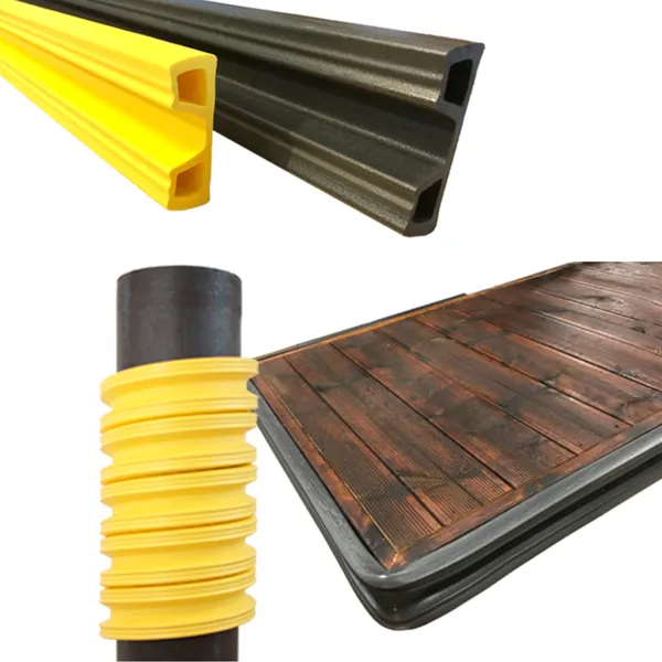 Parma universal bryggefender 400cm koksgrå