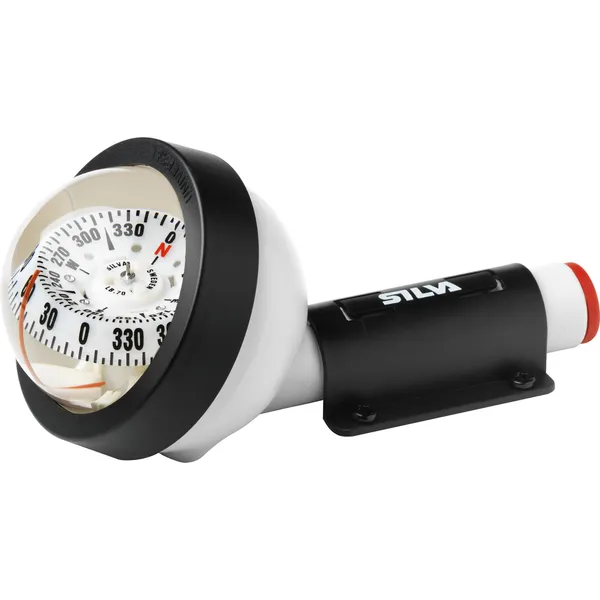 Silva 70UNE universalkompass - håndholdt og brakettmontert (hvitt)