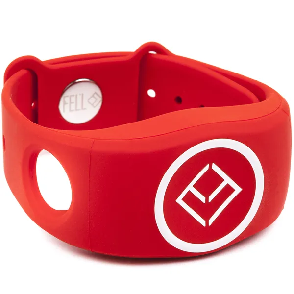 Wimea MOB+ xBAND armbånd for trådløs MOB+ enhet (Rød)