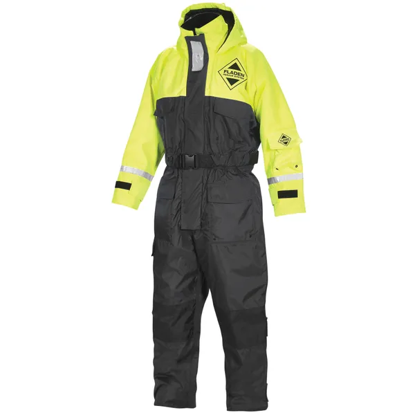 Fladen flytedress 845GS i sort/gul