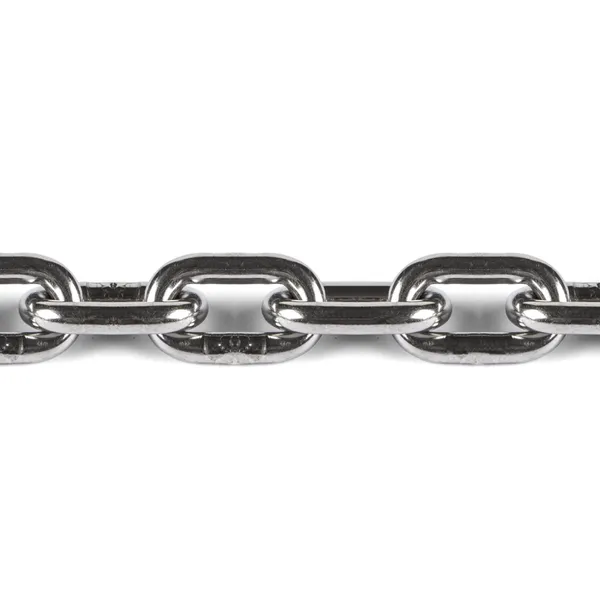 10mm syrefast kjetting, 50m DIN 766