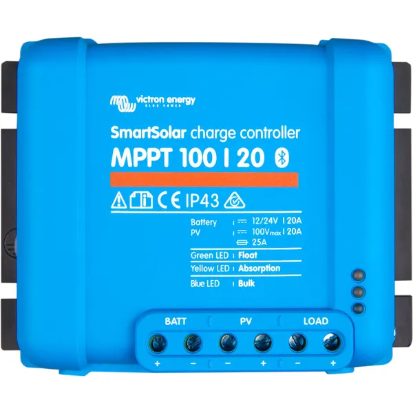 Victron SmartSolar MPPT 100/20A solcelleregulator med Bluetooth