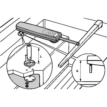 Raymarine pidestallfeste for rorkultpilot - 89mm