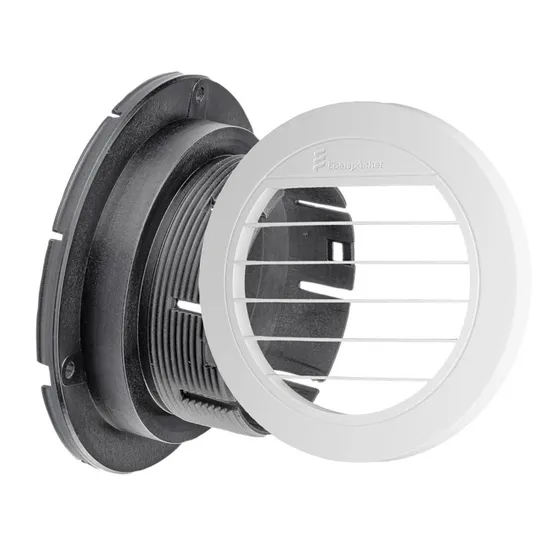 Eberspächer 60mm åpent luftutslipp(HVIT)