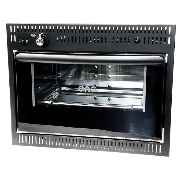 Eno Perigord Standard ovn for innbygging svart front