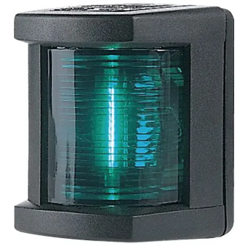 Hella styrbord lanterne modell 3562 med sort hus, 1nm