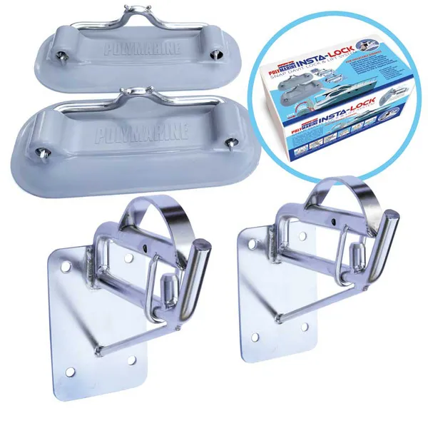 Insta-lock Snap Davit for vertikal montering