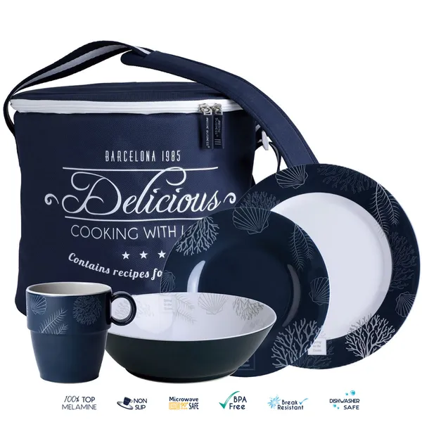 Marine Business Living Melaminservise 16 deler