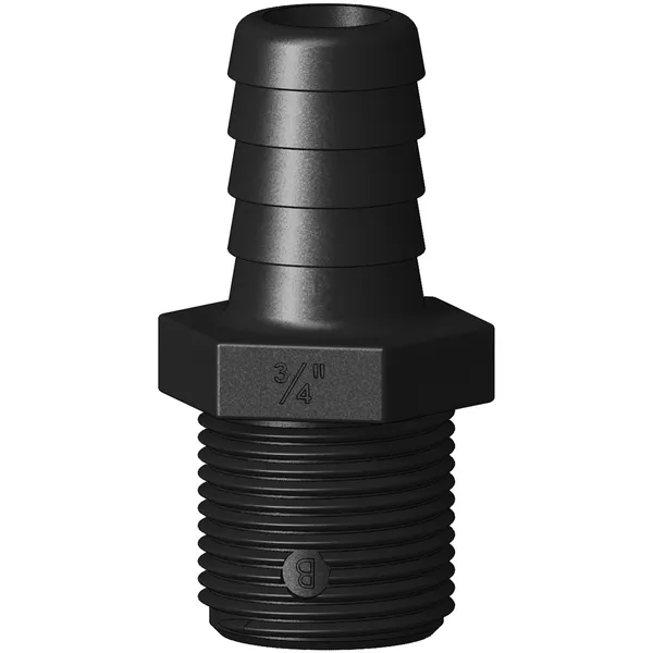 Trudesign Slangetilkobling hann 3/4" (22mm)