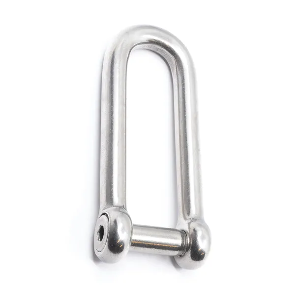 8mm syrefast sjakkel med unbrakolås, lang type