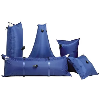 Plastimo fleksibel vanntank på 120L (108x120x25cm) trekantet