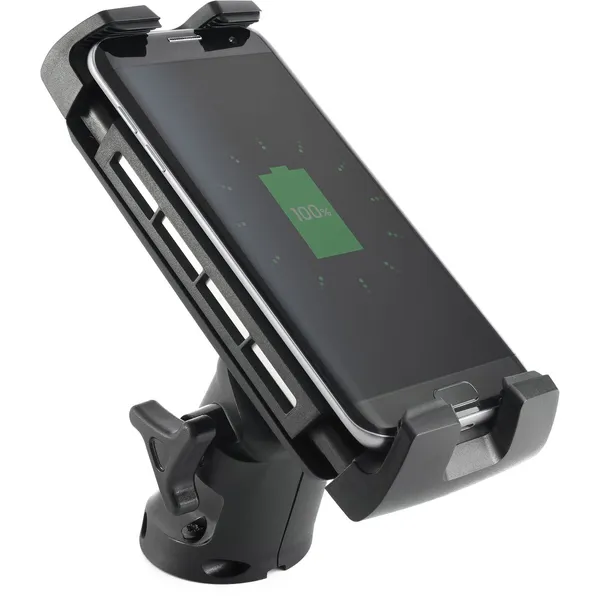 Scanstrut ROKK Wireless Edge mobilholder med trådløs lader (med fot)