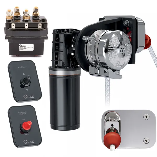 Quick Balder BL2RP X600W ankervinsjpakke frittfall for tau