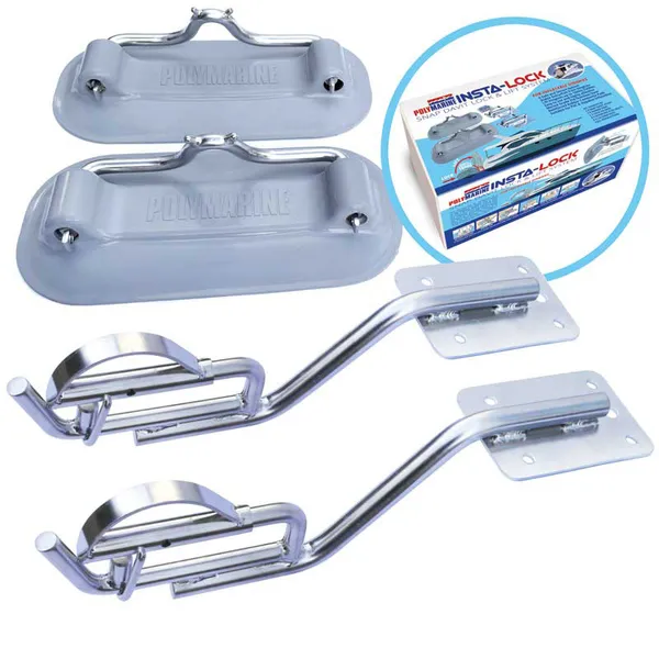 Insta-lock Snap Davit med nedsenket feste