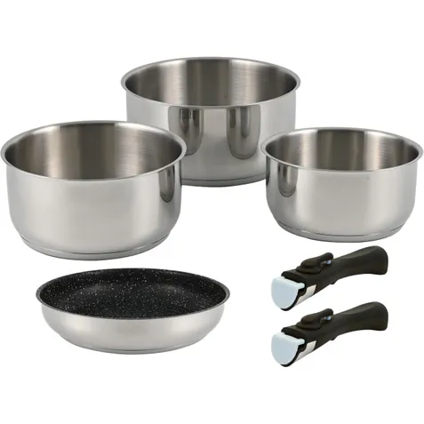 Kjelesett FLA 6 Deler i rustfritt stål