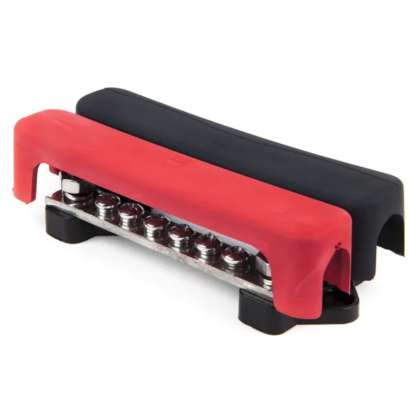 BEP Koblingsskinne med deksel 2x2 inn, 6 ut